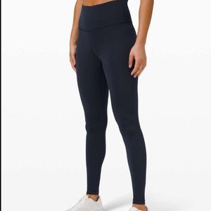 Lululemon Wunder Train High-Rise Tight 28" - True Navy